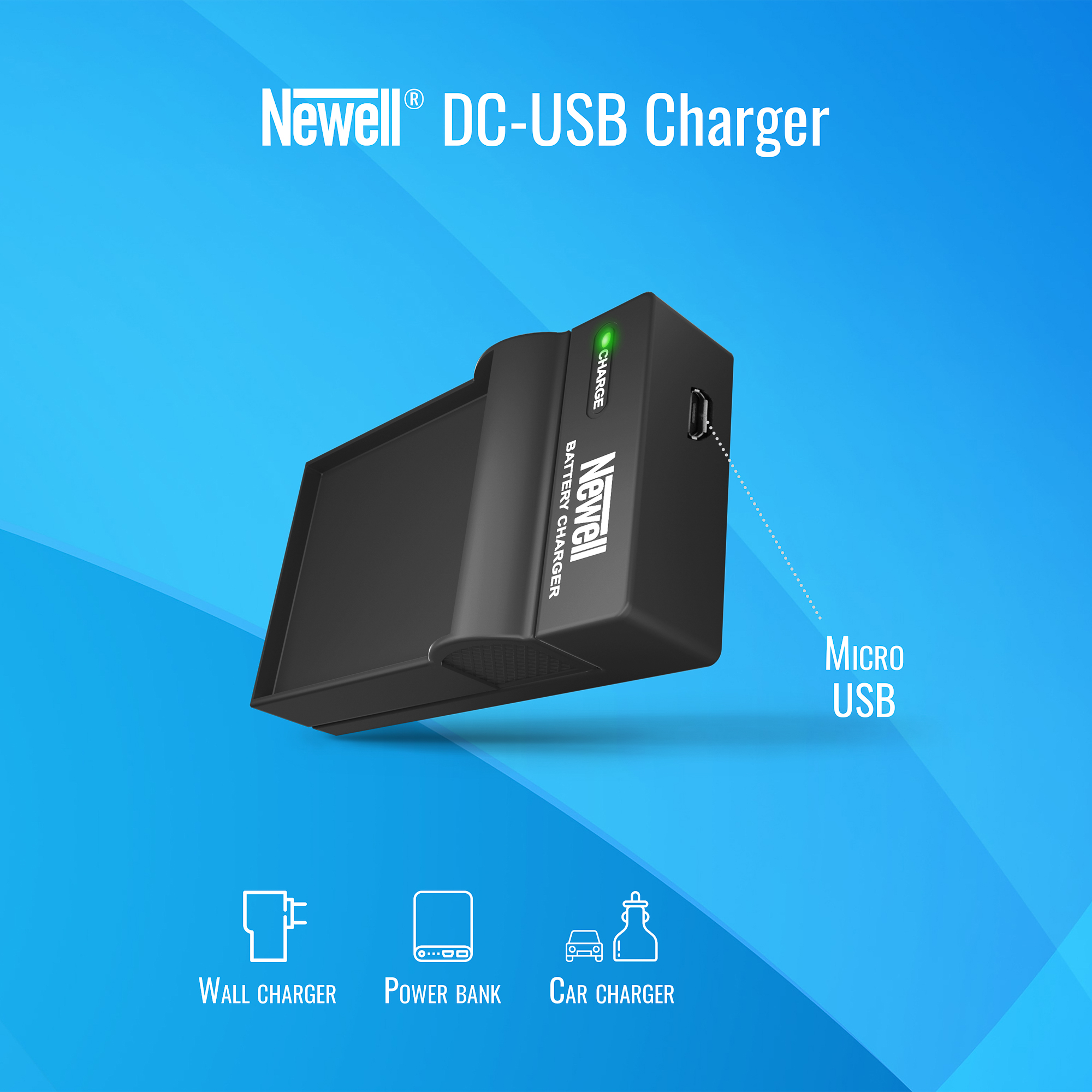 Ładowarka Newell DC-USB do akumulatorów BLH-1